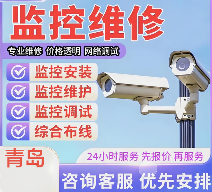 監(jiān)控系統(tǒng)攝像頭安裝，維修上門